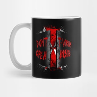 Don't T-Virus, Open Inside! Mug